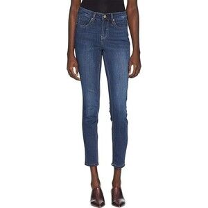 NEW Nicole Miller New York Women's Soho High-Rise 6 Dark Blue cropped